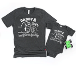 Daddy and son Best Friend For Life, Dad and Baby Matching Shirts, Father and Son/ Daughter, Father's Day Gift