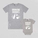 Drinking Buddies, Dad and Baby Matching Shirts, Father and Son/ Daughter, Father's Day Gift
