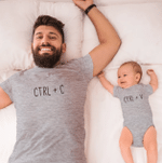 Copy and Paste Father and Son, Dad and Baby Matching Shirts, Father and Son/ Daughter, Father's Day Gift