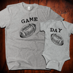 Game Day Matching Shirt, Dad and Baby Matching Shirts, Father and Son/ Daughter, Father's Day Gift