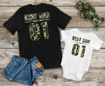 Best Father And Son , Dad and Baby Matching Shirts, Father and Son/ Daughter, Father's Day Gift