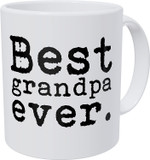 Best Grandpa Ever Funny Coffee Mug, Fathers Day Mug, Gift For Grandpa From Grandchild