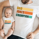 Dad Jokes Shirts, Dad and Baby Matching Shirts, Father and Son/ Daughter, Father's Day Gift