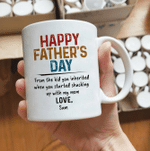 Shacking Up With My Mom Funny Coffee Mug, Fathers Day Mug, Gift For Dog Dad From Daughter Son