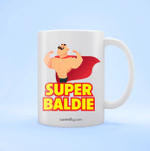 Super Baldie Father's Day Mug