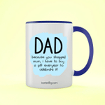 Dad Sha Father's Day Accent Mug