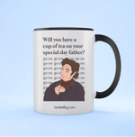 Go On The Beatles Father's Day Accent Mug