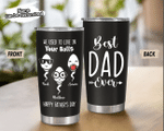 We Used To Live In Your Balls Funny Tumbler, Fathers Day Tumbler, Gift For Dad From Daughter Son