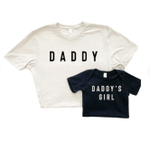 Daddy and Daddy's Girl Bodysuit, Dad and Baby Matching Shirts, Father's Day Gift