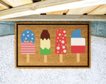ICE POPS | Fourth Of July Doormat, Independence Day