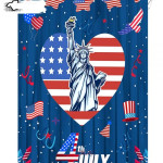 Happy 4th of July America Flag US Independence Day Flag