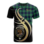 Scottish Abercrombie Clan Badge T-Shirt Believe In Me - K23