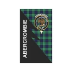 Scottish Abercrombie Clan Badge Tartan Garden Flag Flash Style - BN