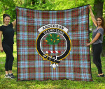 Scottish Anderson Ancient Clan Badge Tartan Quilt Original - TH8