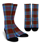 Scottish Anderson Modern Clan Tartan Socks - BN