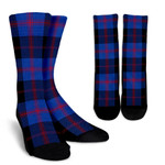 Scottish Angus Modern Clan Tartan Socks - BN