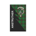 Scottish Anstruther Clan Badge Tartan Garden Flag Flash Style - BN