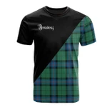 Scottish Armstrong Ancient Clan Badge T-Shirt Military - K23
