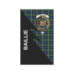 Scottish Baillie Clan Badge Tartan Garden Flag Flash Style - BN