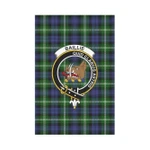 Scottish Baillie Modern Clan Badge Tartan Garden Flag - K7