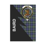 Scottish Baird Clan Badge Tartan Garden Flag Flash Style - BN