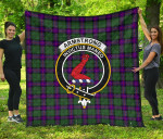 Scottish Armstrong Modern Clan Badge Tartan Quilt Original - TH8