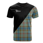 Scottish Balfour Blue Clan Badge T-Shirt Military - K23
