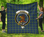 Scottish Baird Ancient Clan Badge Tartan Quilt Original - TH8