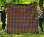 Scottish Balfour Modern Clan Tartan Quilt Original - TH8