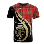 Scottish Binning Clan Badge T-Shirt Believe In Me - K23