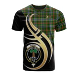 Scottish Bisset Clan Badge T-Shirt Believe In Me - K23