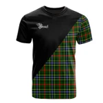 Scottish Bisset Clan Badge T-Shirt Military - K23