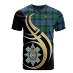 Scottish Blackwatch Ancient Clan Badge T-Shirt Believe In Me - K23