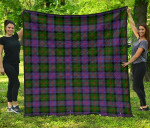 Scottish Blair Modern Clan Tartan Quilt Original - TH8