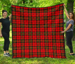 Scottish Brodie Modern Clan Tartan Quilt Original - TH8