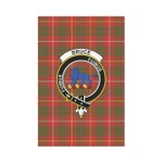 Scottish Bruce Modern Clan Badge Tartan Garden Flag - K7