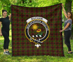 Scottish Buchan Modern Clan Badge Tartan Quilt Original - TH8