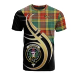 Scottish Buchanan Old Sett Clan Badge T-Shirt Believe In Me - K23