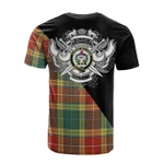Scottish Buchanan Old Sett Clan Badge T-Shirt Military - K23