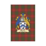 Scottish Burn Modern Clan Badge Tartan Garden Flag - K7