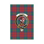 Scottish Byres Clan Badge Tartan Garden Flag - K7