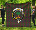 Scottish Cairns Clan Badge Tartan Quilt Original - TH8