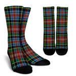 Scottish Caledonia Ancient Clan Tartan Socks - BN