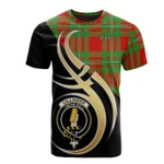 Scottish Callander Modern Clan Badge T-Shirt Believe In Me - K23