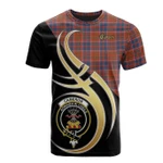 Scottish Cameron of Lochiel Ancient Clan Badge T-Shirt Believe In Me - K23
