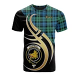 Scottish Campbell Ancient 01 Clan Badge T-Shirt Believe In Me - K23