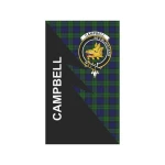 Scottish Campbell Clan Badge Tartan Garden Flag Flash Style - BN