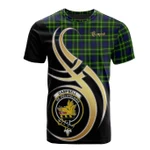 Scottish Campbell of Breadalbane Modern Clan Badge T-Shirt Believe In Me - K23