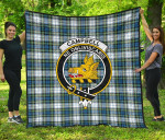 Scottish Campbell Dress Ancient Clan Badge Tartan Quilt Original - TH8