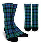 Scottish Campbell of Cawdor Ancient Clan Tartan Socks - BN